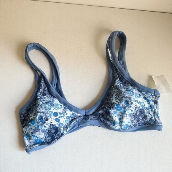 Aerie Other - Aerie Blue Floral Swim Top XXL